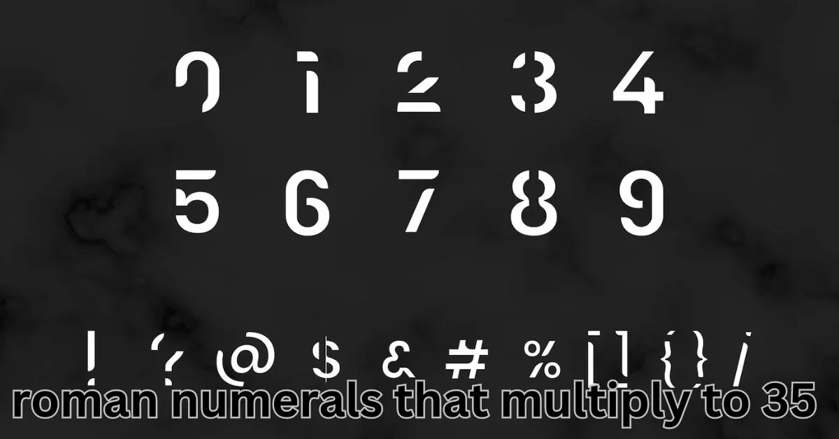 a black background with white numbers and symbols
